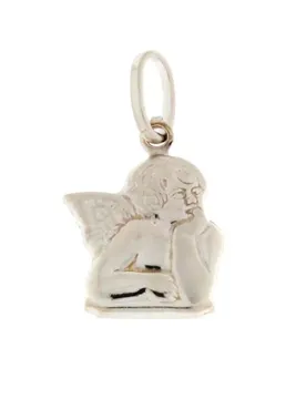 Ciondolo Oro Bianco Angelo GL101380