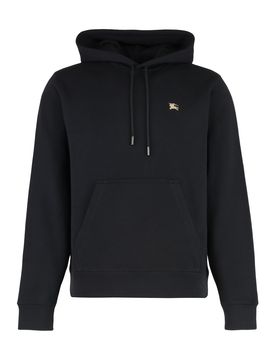 Burberry Logo Cotton Hoodie