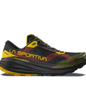 Prodigio Max Trail Running Shoes Black / Yellow UK 9.75 Men - La Sportiva - FashionsVida