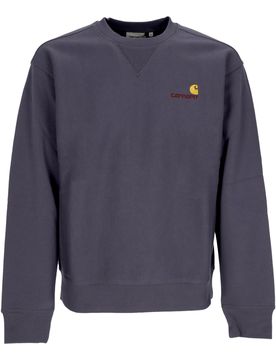 Felpa Girocollo Uomo American Script Sweat Zeus
