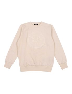 Balmain Felpa Con Logo Ricamato