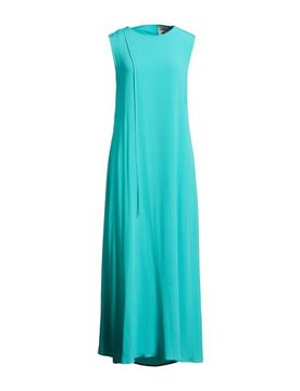 Maxi-Kleid Damen Tūrkis 34,36 Damen