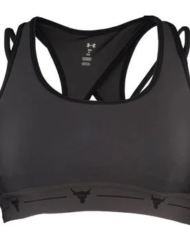 X Project Rock Crop Top - Womens - Grey Textile - Size Small - Under armour - FashionsVida