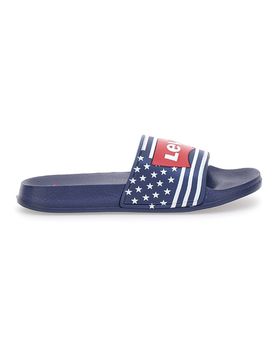 Ciabatte Blu Bandiera Americana VPOL0063S 32