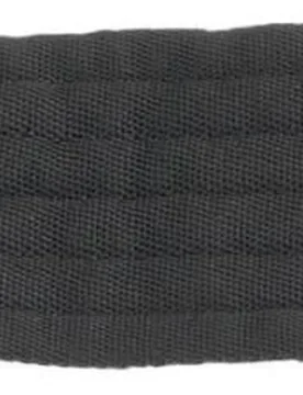 Sattelgurt TEXTIL-LONG, elastisch, schwarz, 115cm - Busse - FashionsVida