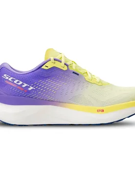 Pursuit Ride 2 Running Shoes Pastel Yellow / Aster Purple UK 6 Women - Scott - FashionsVida