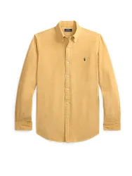 Camisa Custom Fit camel XXL