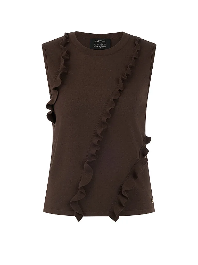 Marc Cain Top marrón 34 - Marc cain - FashionsVida