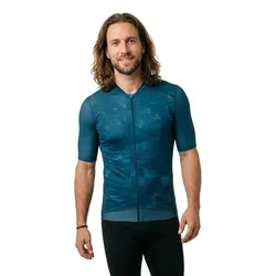 Maglia A Maniche Corte Skys Escape Full Zip Navy