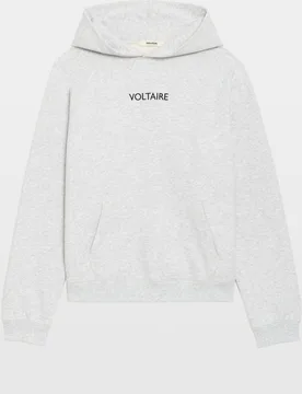 Zadig & Voltaire - Sudadera con capucha para hombre de mangas largas, algodón y bolsillos - Zadig & Voltaire - FashionsVida