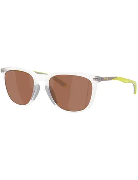 Polarisierte Sonnenbrille Thurso Matte Clear Weiß - Oakley - FashionsVida