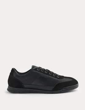Boss Lace Up Trainers Black male - BOSS - FashionsVida