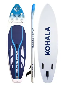 Ensemble De Paddle Surf Gonflable Sunshine 10´ White / Blue 30 cm5 unisex