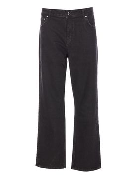 Jeans a gamba dritta R2 neri