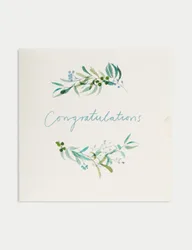 Congratulations Gift Card No Colour