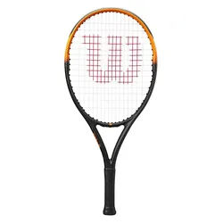 Burn Spin 24 Junior Tennis Racket Black / Orange / One Size