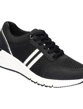 Komfort-Sneaker H-Weite „Michaela“ 37 schwarz