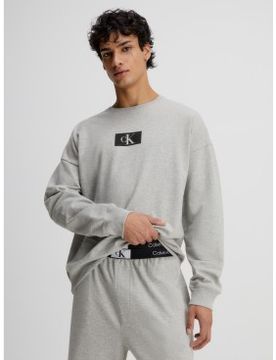 Para hombre. 000NM2415E Sudadera Ck96 (M), Casual, Algodón Orgánico, Sostenible