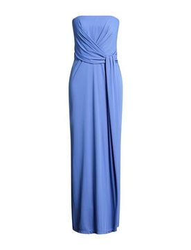 Maxi-Kleid Damen Azurblau 34 Damen