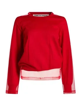Pullover Damen Rot M Damen - COMME des GARÇONS - FashionsVida