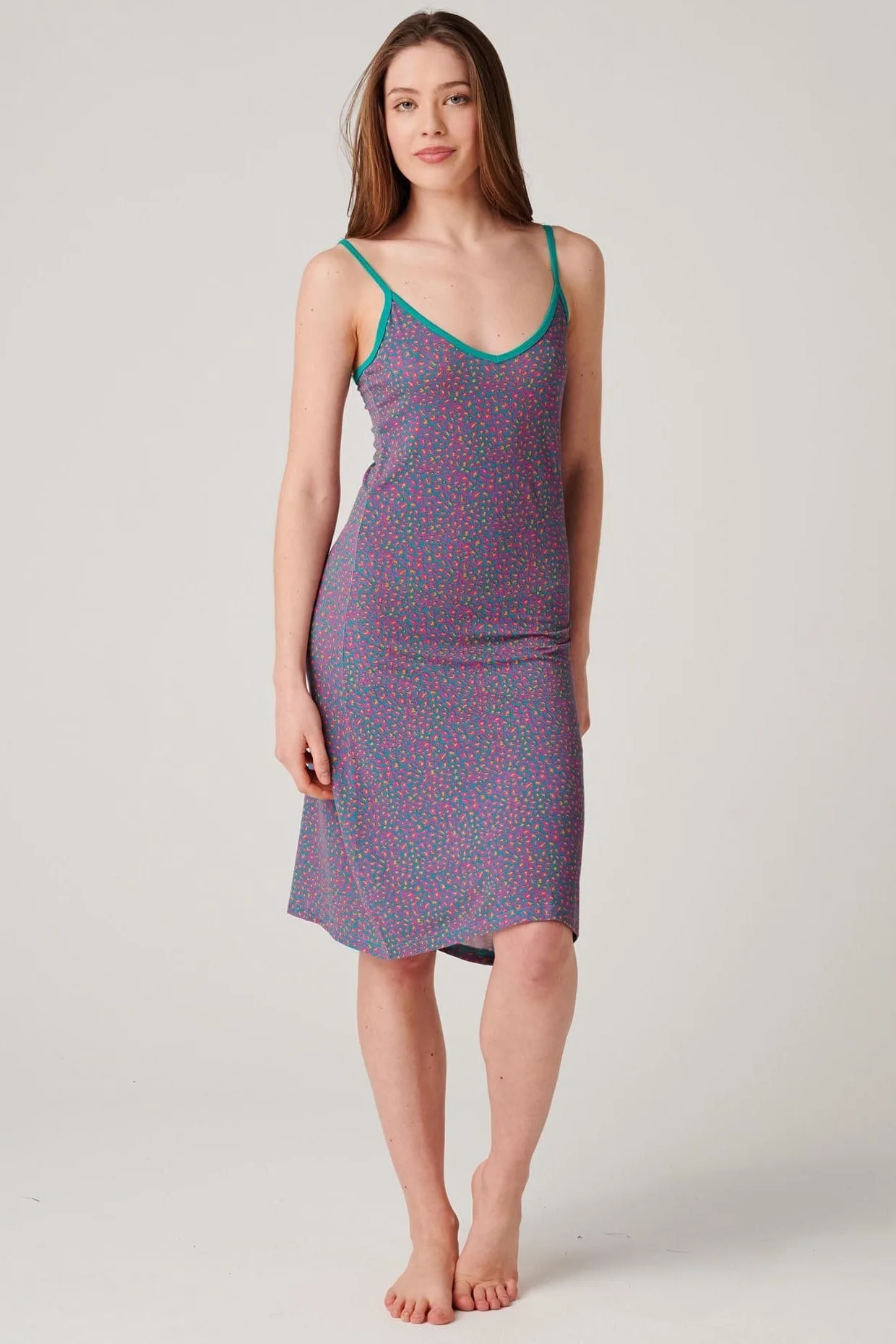 Womens Bamboo Strappy Nightdress - - Size: 3XL - British Boxers - FashionsVida