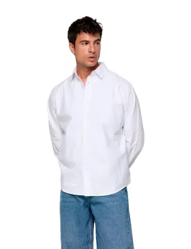 Chemise à Manches Longues 30000373 White S