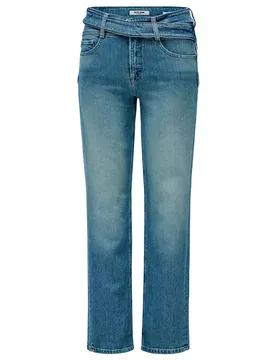Jeans Faith Belt Straight Fit Greencast 34