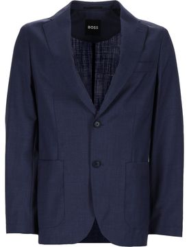 Men's Virgin-Wool Serge Suit Jacket