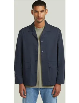 Chaqueta de hombre estilo americana de diseño moderno y corte recto - G-Star - FashionsVida