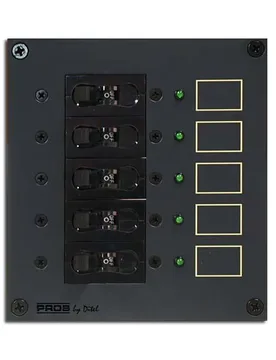 Dc Module For 5 Circuit Breakers 1 Pole Lever Grey One Size unisex - pros - FashionsVida