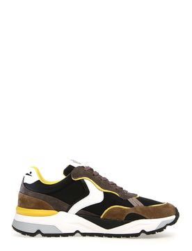 Khilian Suede/calf/fabric Nero/gri/fango 0012017956 03 1D33