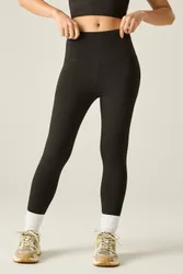 Refresh Sculpting Leggings Pants - Jet Black - Size: 8