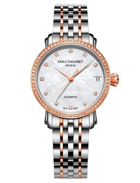 Orologio Da Donna 011168l306982 Automatic 3 Atm 30 Mm Grey / Grey / White One Size