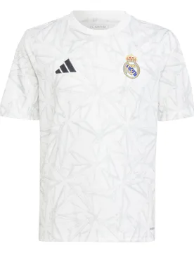 Aufwärmtrikot für Kinder Real Madrid 2024/25 - Blanc - unisex - Size: 13/14 ans