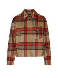 Woolrich Veste en laine camel L