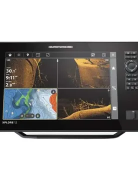 Xplore 12 Cmsi+ Plotter With Transducer&cartography Black One Size unisex - Humminbird - FashionsVida