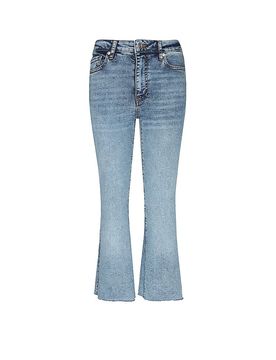 Jeans Bootcut Fit 7/8 blau 28 damen