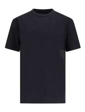 Alexander Wang Logo della maglietta