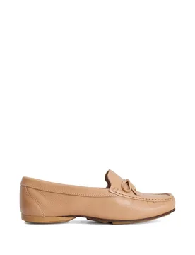 Women's Wide Fit 'Grip' Leather Loafers in White Size: 7 - White - Size: 7 - Dune london - FashionsVida