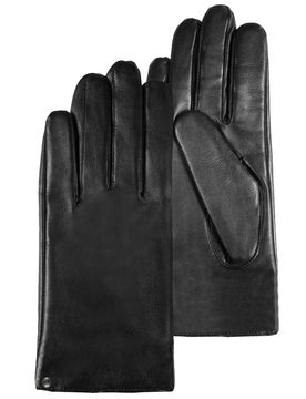 Gants tactiles Cuir Chaud noir noir 8