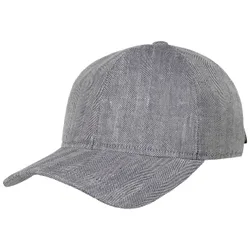 Hiker Parigi Linen Cap by - anthracite - Herren - Size: L (58-59 cm)