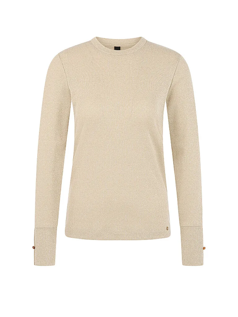 Camiseta de manga larga crema 34 - Marc cain - FashionsVida