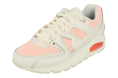 Womens Air Max Command Trainers White Textile - Size Uk 5.5