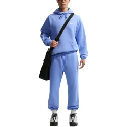 Club Mens Tracksuit Pullover Embroidered Long Sleeve - Blue Cotton - Size Medium