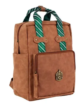 Sac à Dos En Similicuir Harry Potter Slytherin Multicolor One Size unisex
