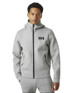 Hp Ocean Fz 2.0 Jacket Grey Melange XL Men - Helly Hansen - FashionsVida