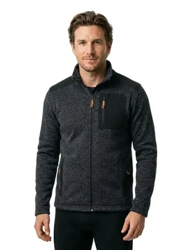 Upland Knit Full Zip Fleece Navy M Men - Kinetic - FashionsVida