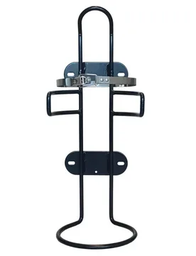 Marine Bracket For Fire Extinguisher Dry Powder 9kg Black One Size unisex - Lalizas - FashionsVida