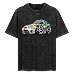 Excel Race Car CarToon T-Shirt Daily Casual Short Sleeve Tee Shirt