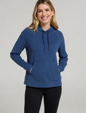 Strath Womens Super Soft Hoodie - Navy - Navy - Size: 22 - Mountain Warehouse - FashionsVida
